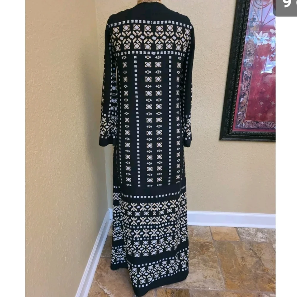 RARE BCBG MaxAzria Lianna Kaftan Maxi Dress XS - Picture 9 of 12